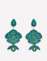 Flower Occassion Earring-Blue / Boden us
