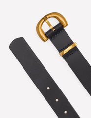 Chunky Buckle Belt-Navy / Boden Discount