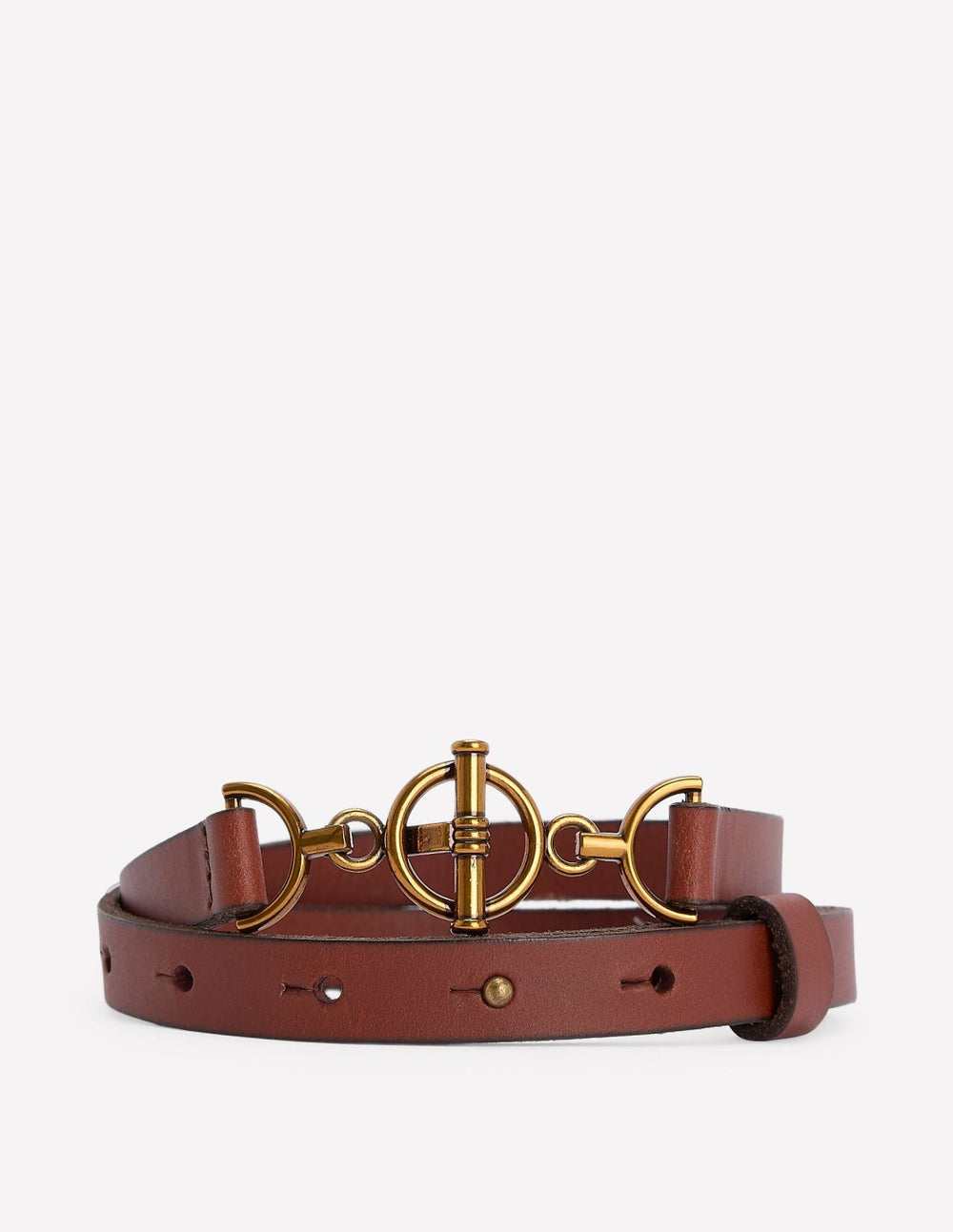 T-bar Ring Belt-Tan / Boden