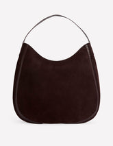 Suede Hobo Bag-Bitter Chocolate / Boden On sale