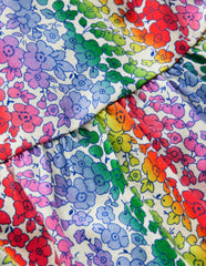 Bow Back Jersey Dress-Rainbow Ombre Flowerbed / Boden Discount