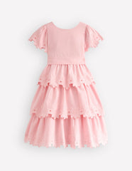 Flower Hem Occasion Dress-Pink / Boden On sale