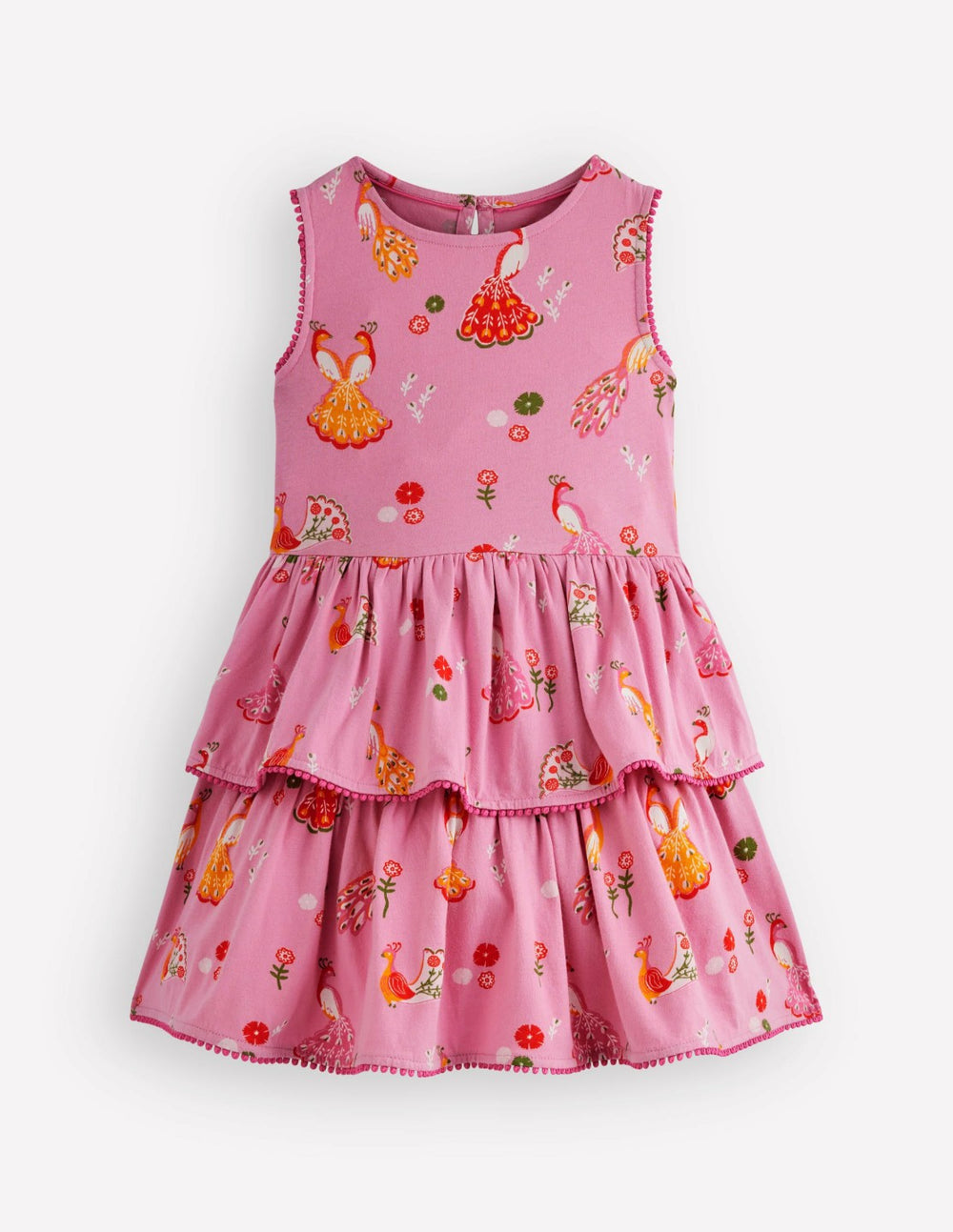 Tiered Jersey Sundress-Peacock / Boden On sale