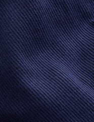 Ribbed Long Sleeve T-shirt-College Navy / Boden Outlet