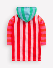 Romie Towelling Zip Throw-On-Multi Stripe / Boden Sale