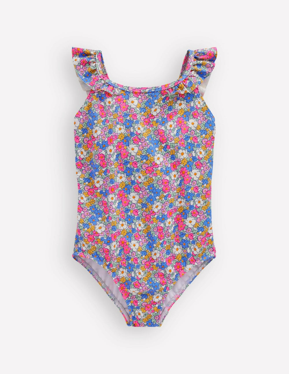 Hallie Frill Strap Swimsuit-Mini Summer Flowerbed / Boden Sale