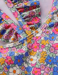 Hallie Frill Strap Swimsuit-Mini Summer Flowerbed / Boden Sale