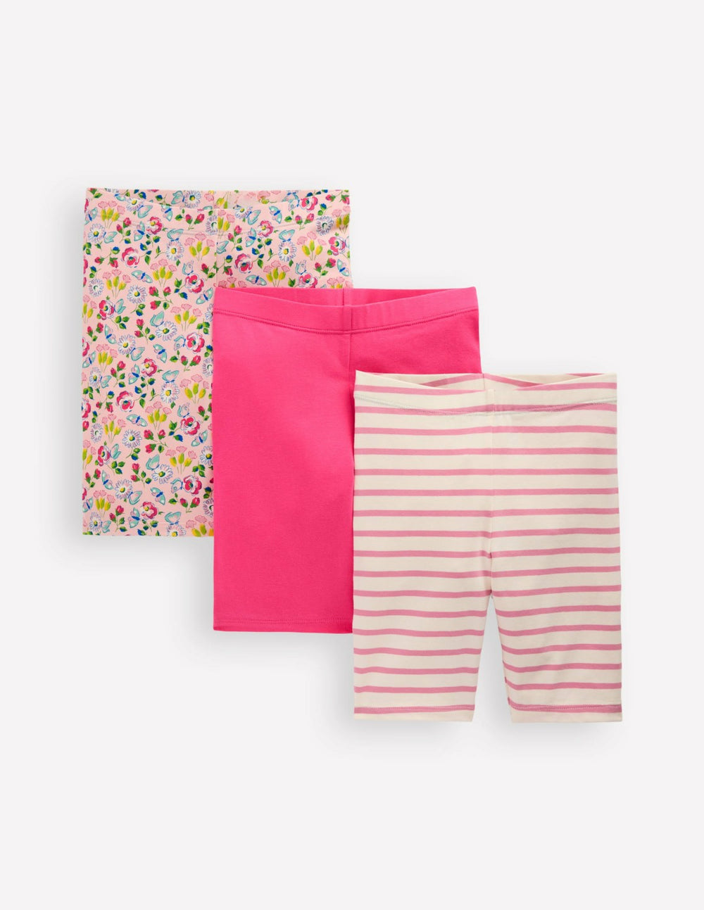 3-pack Cycling Shorts-Chalk Pink Spring Garden / Boden