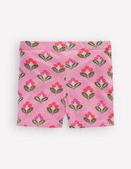 Cartwheel Shorts-Pink Woodblock / Boden Discount