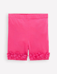 Tulle Hem Shorts-Flamingo Pink / Boden Discount
