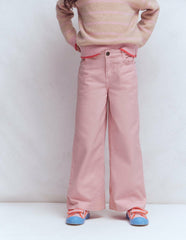 Wide Leg Jeans-Pink / Boden us