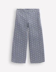 Occasion Pants-Chambray Broderie / Boden Outlet