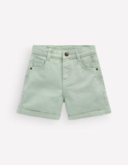 Woven Turn Back Short-Pale Green / Boden Online