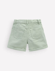 Woven Turn Back Short-Pale Green / Boden Online