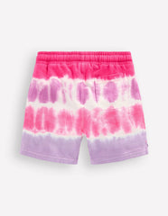 Printed Jersey Shorts-Pink Tie Dye / Boden Discount