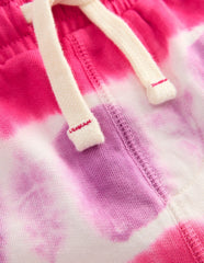 Printed Jersey Shorts-Pink Tie Dye / Boden Discount