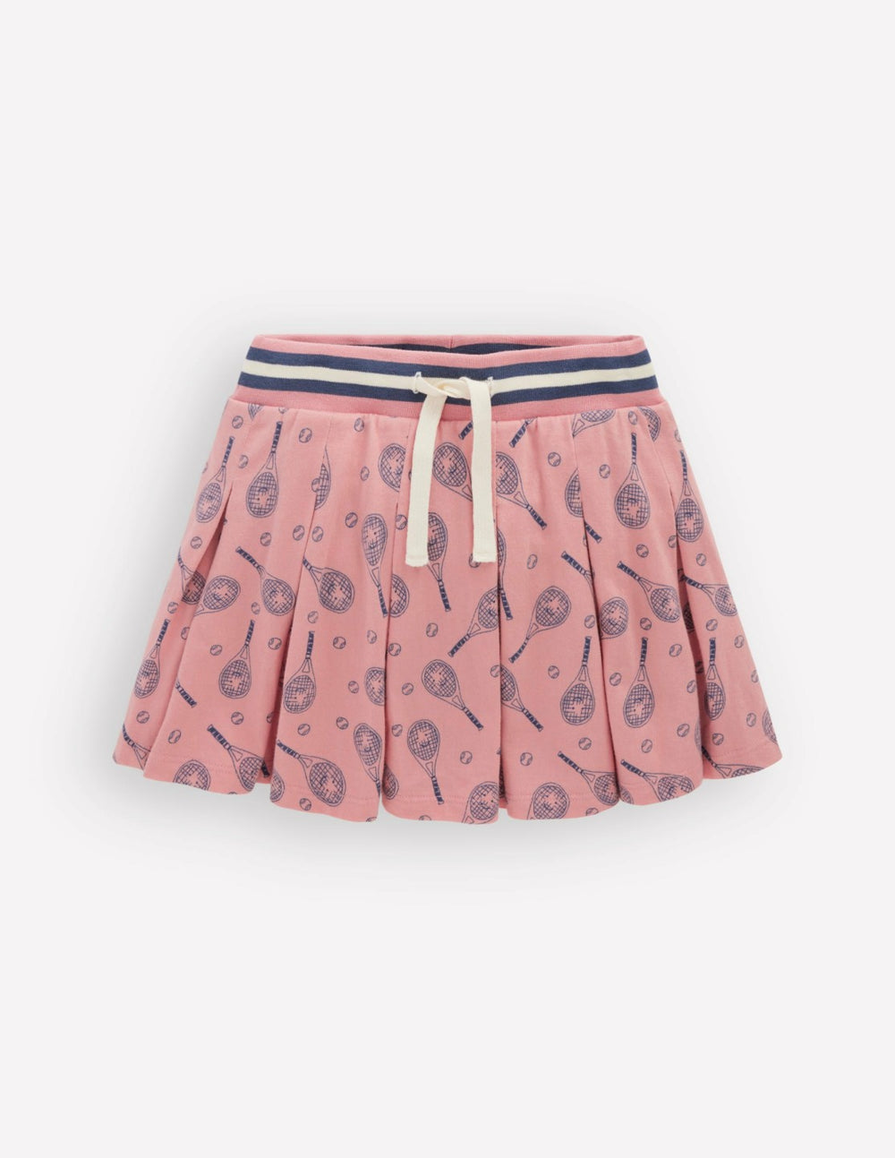 Pleated Jersey Skort-Pink Tennis / Boden On sale