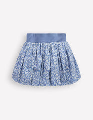 Bubble Hem Skirt-Wave Blue Vintage Ditsy Floral / Boden Sale