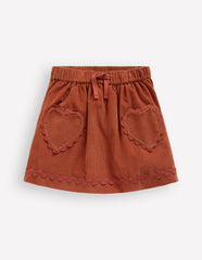 Ric Rac Skirt-Barn Red / Boden On sale