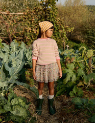 Drop Shoulder Sweater-Chinchilla/ Formica Pink / Boden us