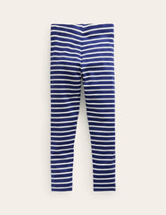 Everyday Fun Leggings-Starboard Blue / Ivory / Boden Sale