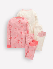 Twin Pack Snug Pajamas-Vintage Pink Ballet Shoes / Boden On sale