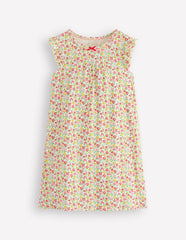 Short Sleeve Nightie-Multi Summer Flowerbed / Boden On sale