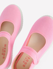 Canvas Mary Janes-Pink / Boden
