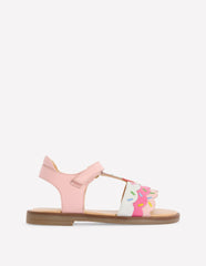 Fun Leather Sandals-Ice Cream / Boden us