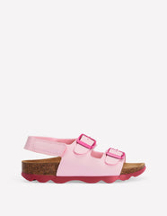 Colourblock Sandals-Pink / Boden