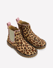 Leather Chelsea Boots-Leopard / Boden On sale