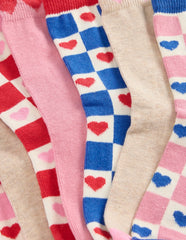 Socks 7 Pack-hearts / Boden Discount