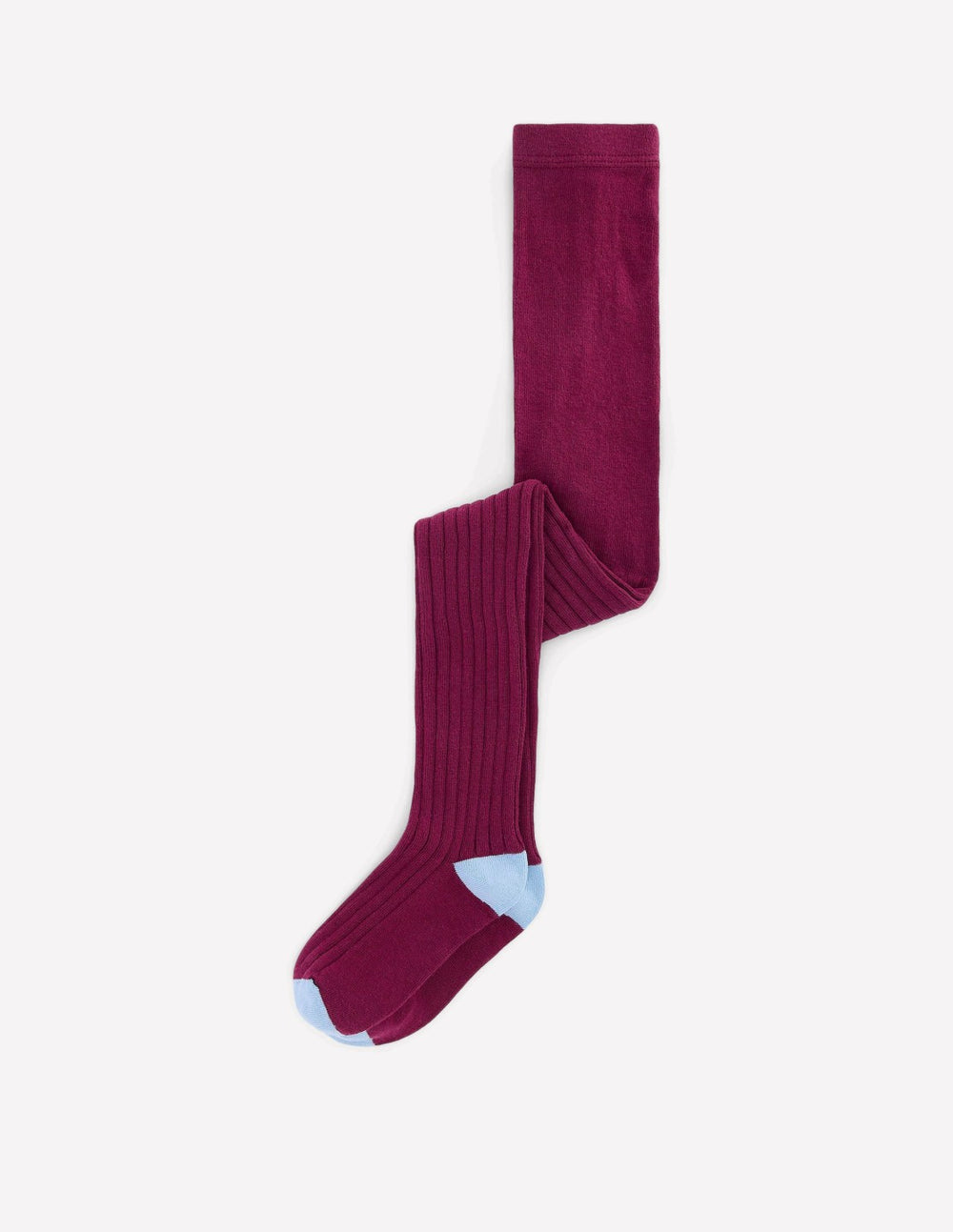 Ribbed Tights-Deep Wisteria / Boden Sale