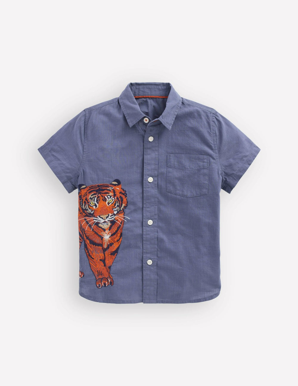 Superstitch Shirt-Vintage Indigo Tiger / Boden On sale