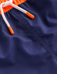 Swim Shorts-Blue and green colourblock / Boden On sale