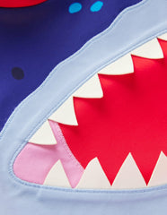 Sun Safe Fun Rash Vest-Rockabilly Red Shark / Boden us