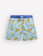Swim Shorts-Multi Banana Stripe / Boden Sale