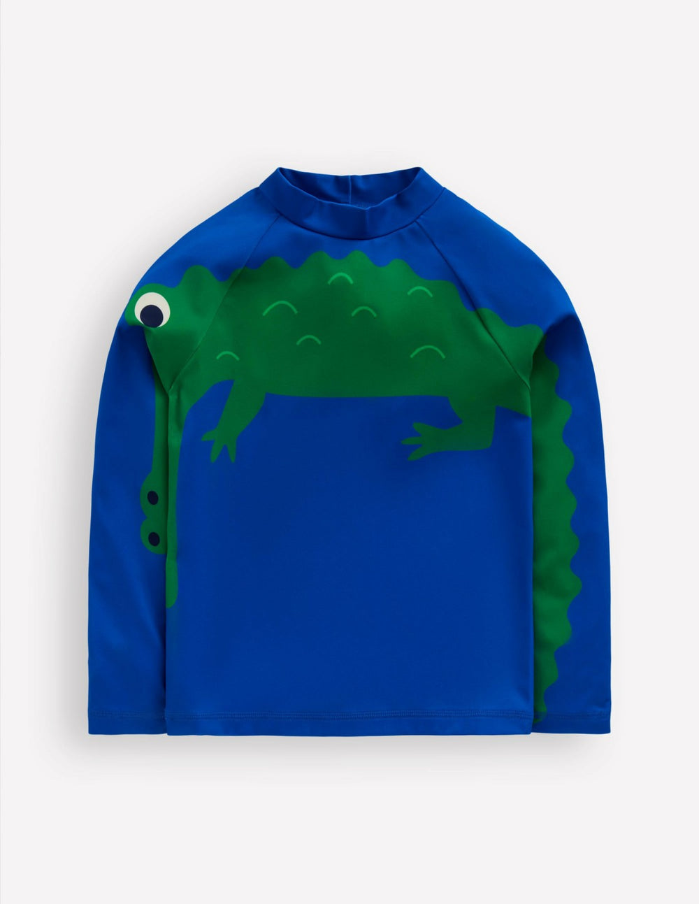 Sun Safe Fun Rash Vest-Blue Croc / Boden Sale