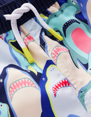 Swim Shorts-Multi Feeding Time / Boden us