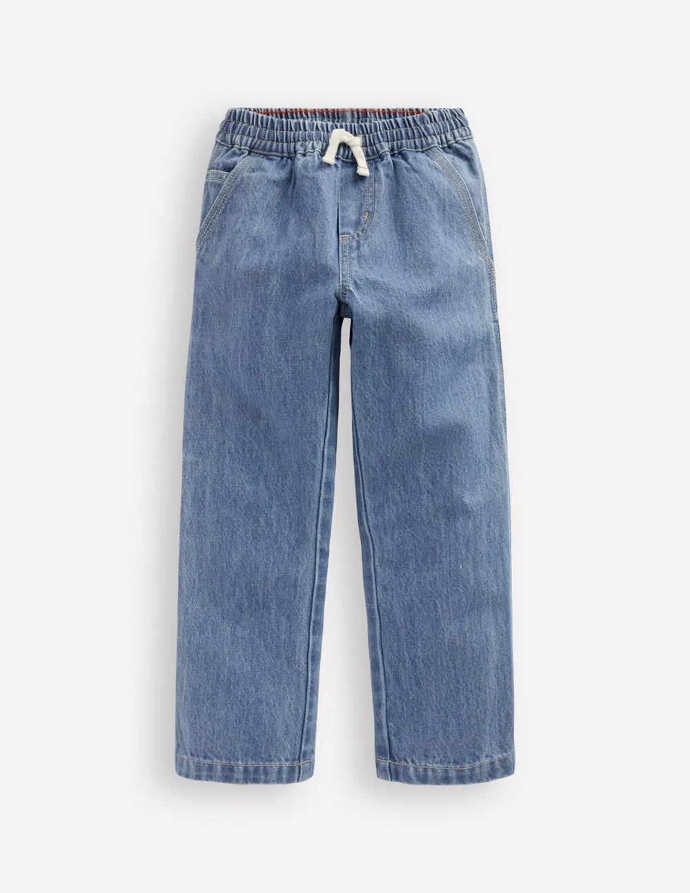 Pull-on Carpenter Jeans-Light Wash / Boden Discount