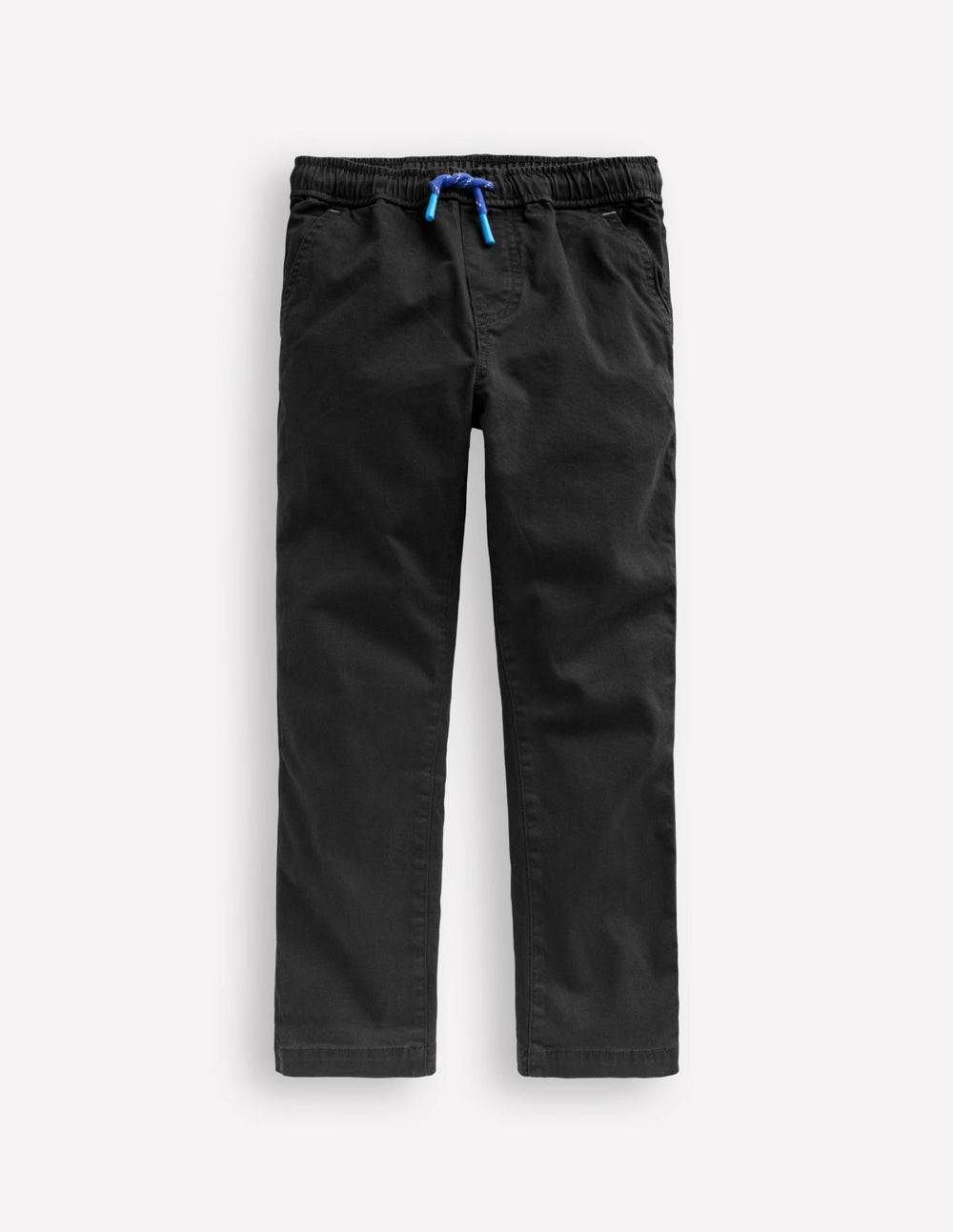 Slim Pull On Trousers-Black / Boden On sale
