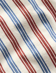Relaxed Straight Jeans-Blue and Red Stripe / Boden Discount
