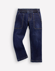 Pull-on Jeans-Dark Wash / Boden On sale
