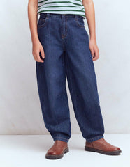 Barrel Jeans-Mid Wash / Boden Outlet