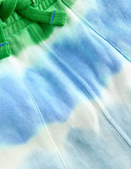 Tie Dye Shorts-Green and Blue / Boden Discount
