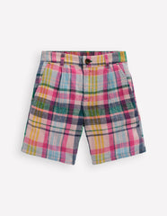 Madras Check Shorts-Madras Check / Boden Outlet
