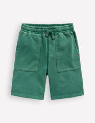 Garment Dye Sweatshorts-Spruce Green / Boden Discount
