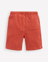 Garment Dye Sweatshorts-Burnt Sienna / Boden