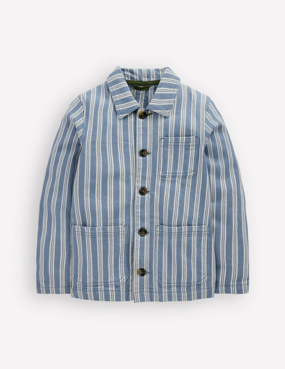 Twill Jacket-Grey Stripe / Boden Sale