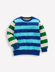 Everyday Printed Sweatshirt-Hotch Stripe / Boden us